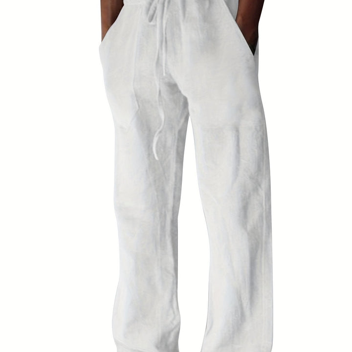 Levoire | Grande Taille Pantalons En Coton Pour Hommes De Loisirs