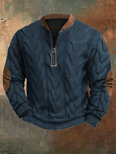 Levoire | Pull À Zip Réchauffant En Tricot