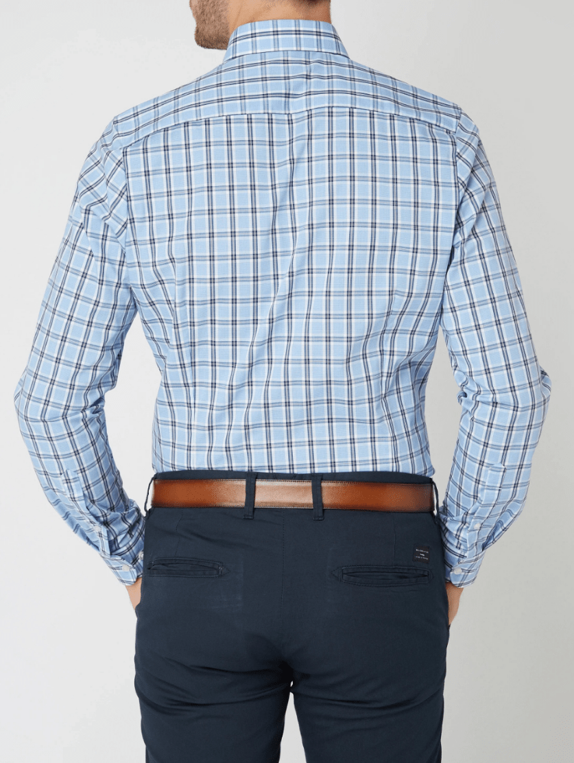 Levoire | Chemise à rayures pour hommes style vestimentaire vintage design décontracté