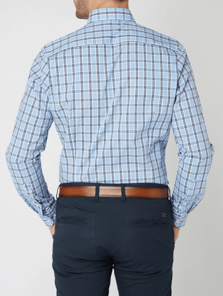 Levoire | Chemise à rayures pour hommes style vestimentaire vintage design décontracté
