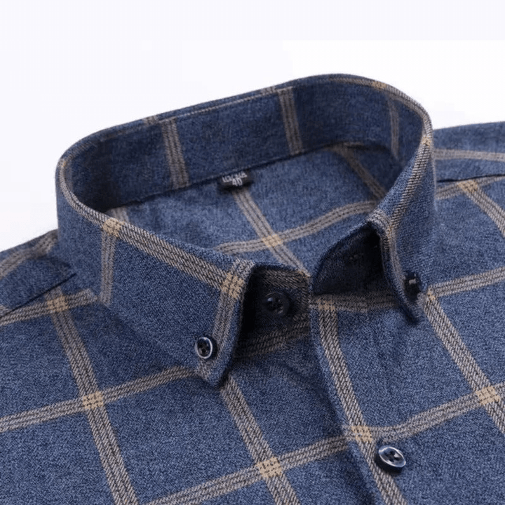 Levoire | Chemise à rayures pour hommes style vestimentaire vintage design décontracté