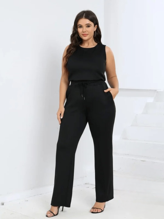 Levoire | Robe Élégante Chic Confort Femme Noir