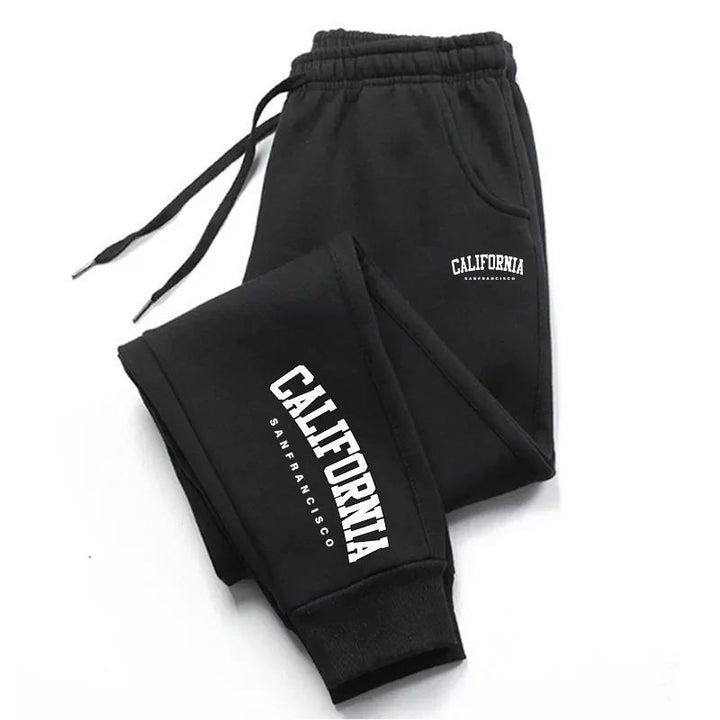 Levoire | Décontracté Pantalon De Jogging Californie Noir
