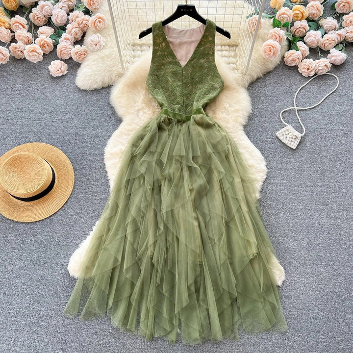 Levoire | Ensemble en dentelle pour femmes Armenian green Taille moyenne