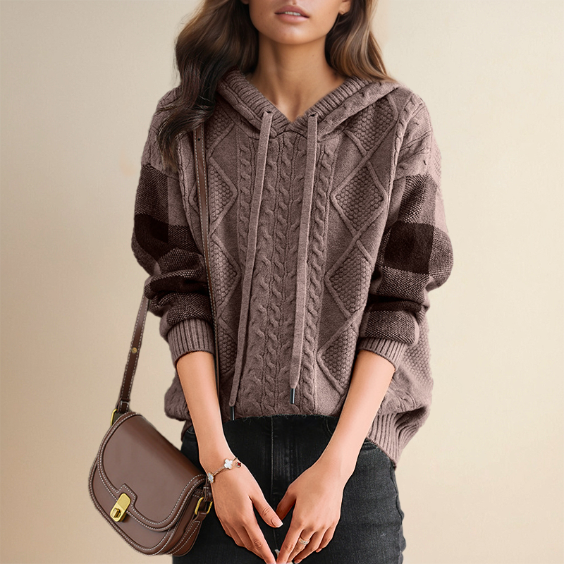 Levoire | Pull En Tricot Chic Braun (Rapidement épuisé) Une taille