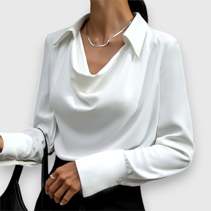 Levoire | Élégante Blouse Outfit Classique Blanc