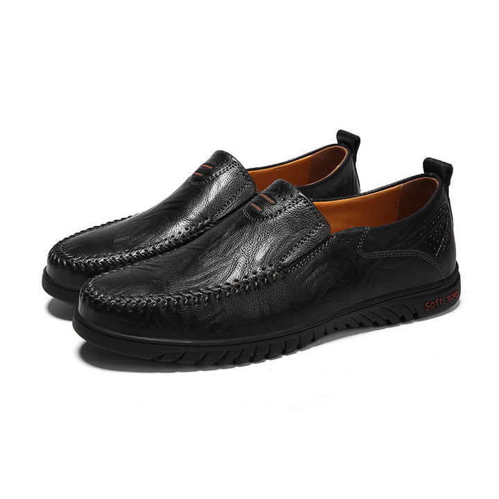 Levoire | Mocassins En Cuir Décontractés Sandales