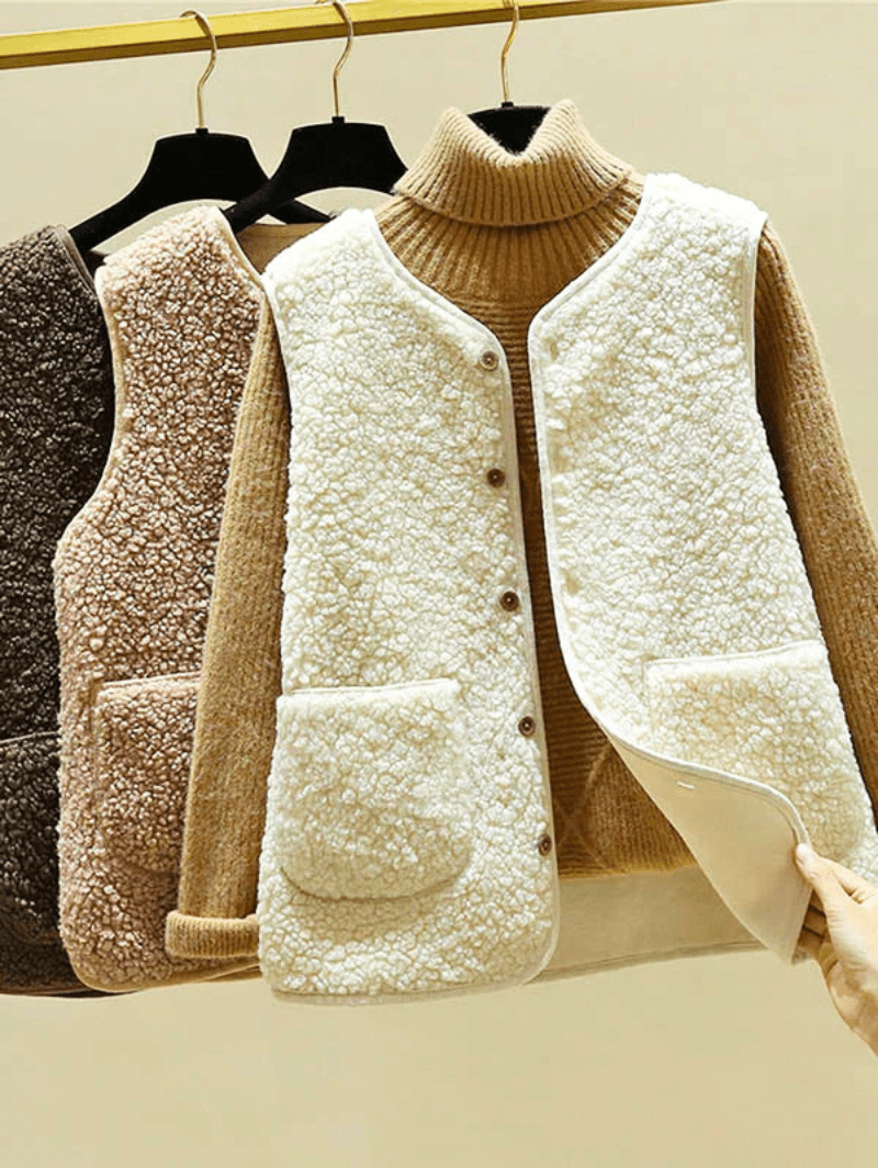 Levoire | Femmes Gilet Sans Manche Chaud Confortable & Tendance
