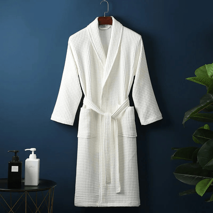 Levoire | Peignoir de bain premium doux pour un confort ultime unisexe Blanc