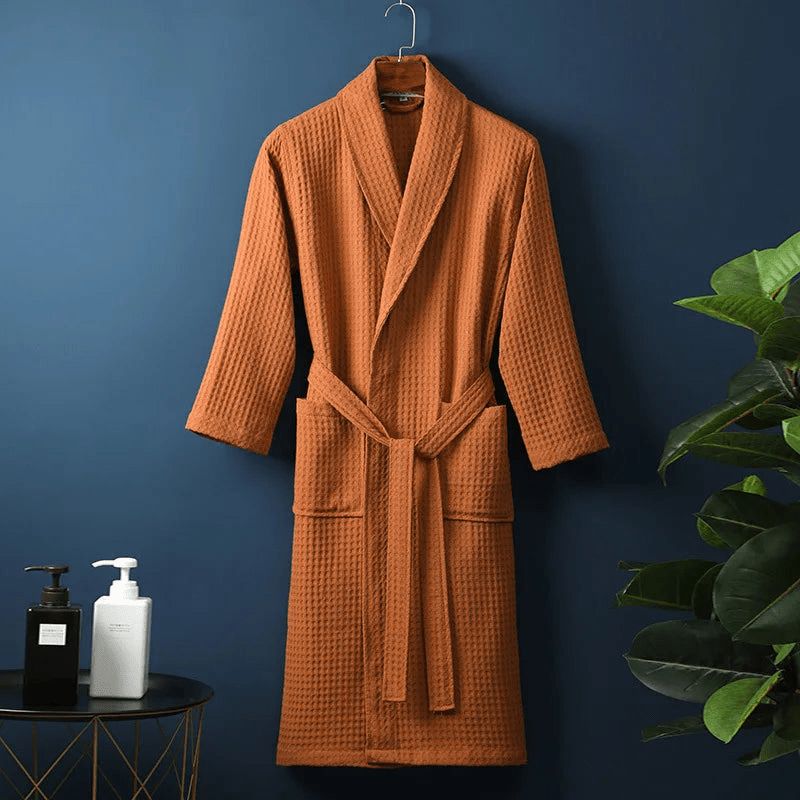 Levoire | Peignoir de bain premium doux pour un confort ultime unisexe Orange