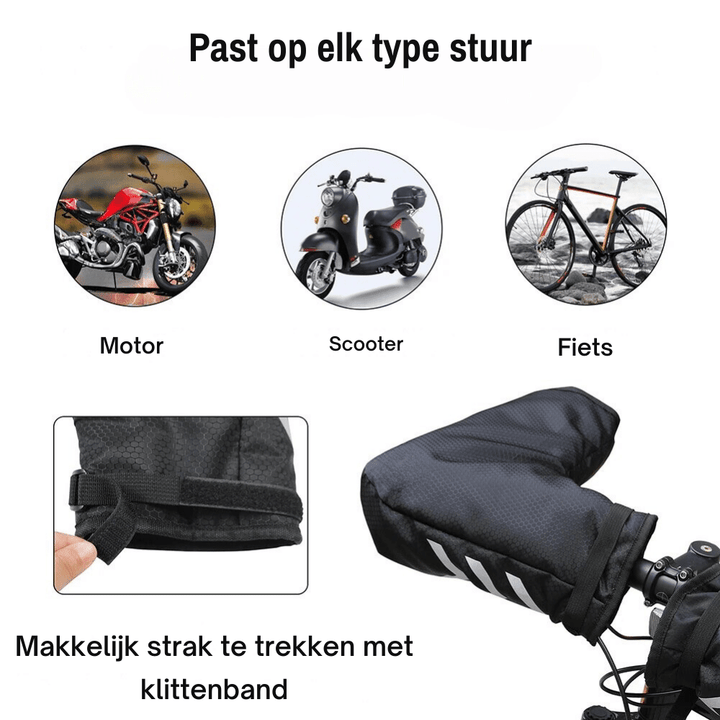 Levoire | Gants étanches au courant d'air pour protection à vélo coupe-vent