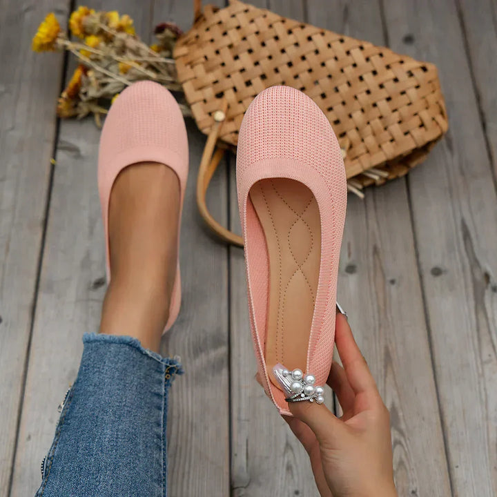 Levoire | Comfy Pump Chaussures Anti Dérapantes, Chaussures De Confort Respirantes Rosa