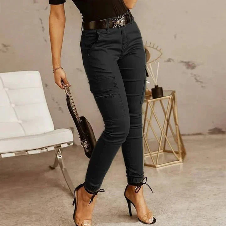 Levoire | Pantalon cargo Noir
