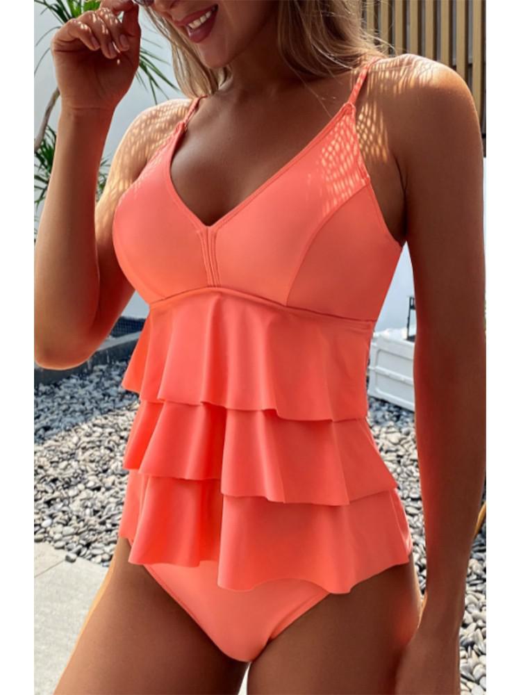 Levoire | Bikini élégant" in French Pêche