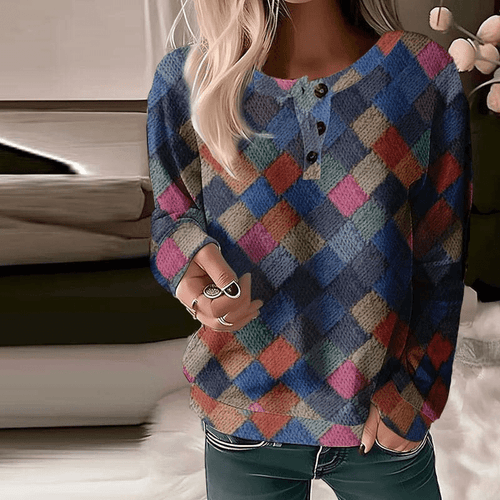 Levoire | Vintage et Pull coloré Femme Sweatshirt Jumper Gilet