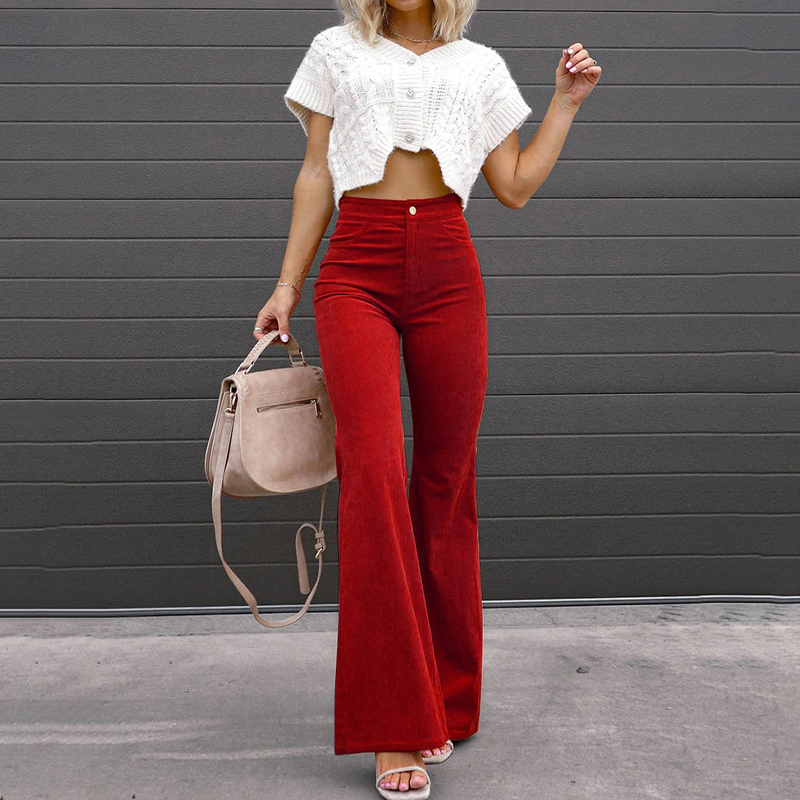 Levoire | Pantalons pour femmes Rouge