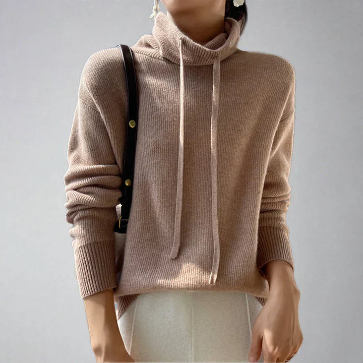 Levoire | Haut Col Top Femme Rose pastel