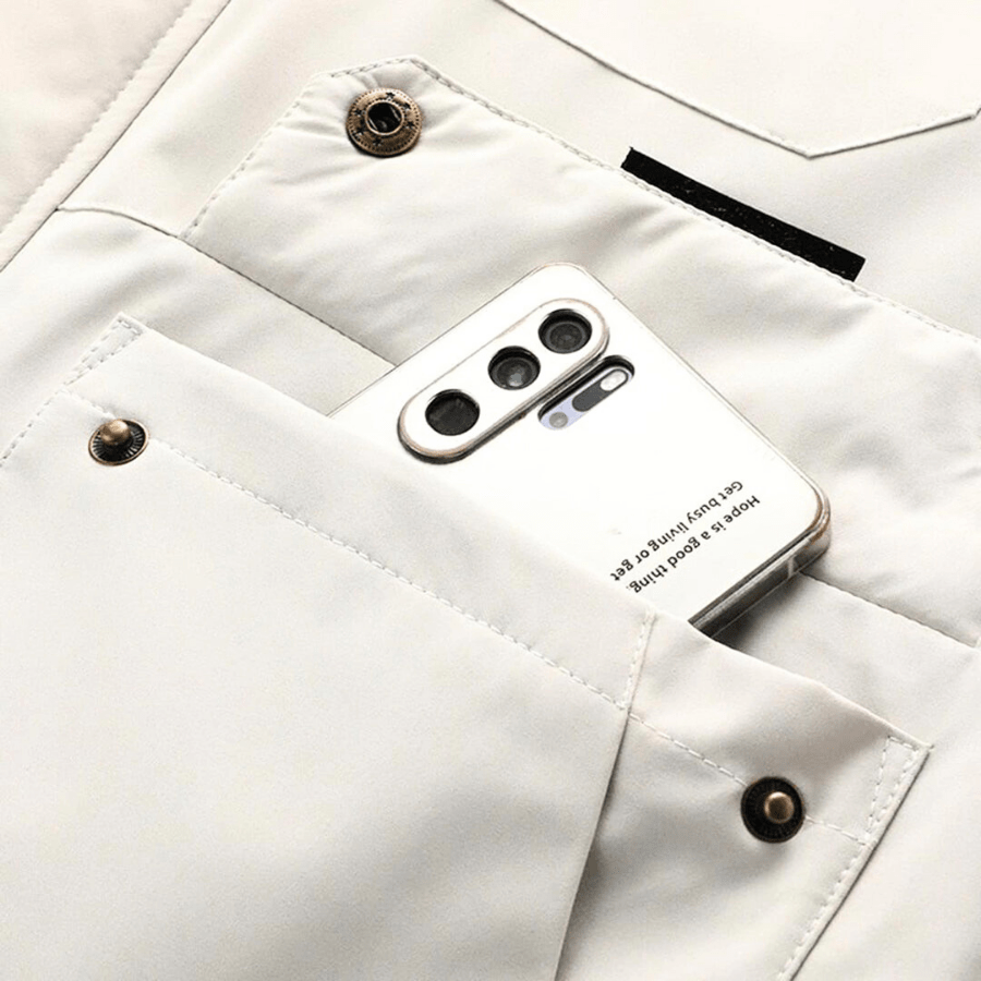 Levoire | Veste Coupe-Vent Chaude pour Homme