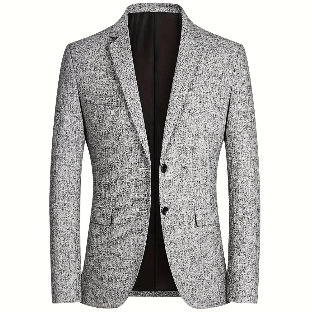 Levoire | Veste Classique Confortable Homme Gris