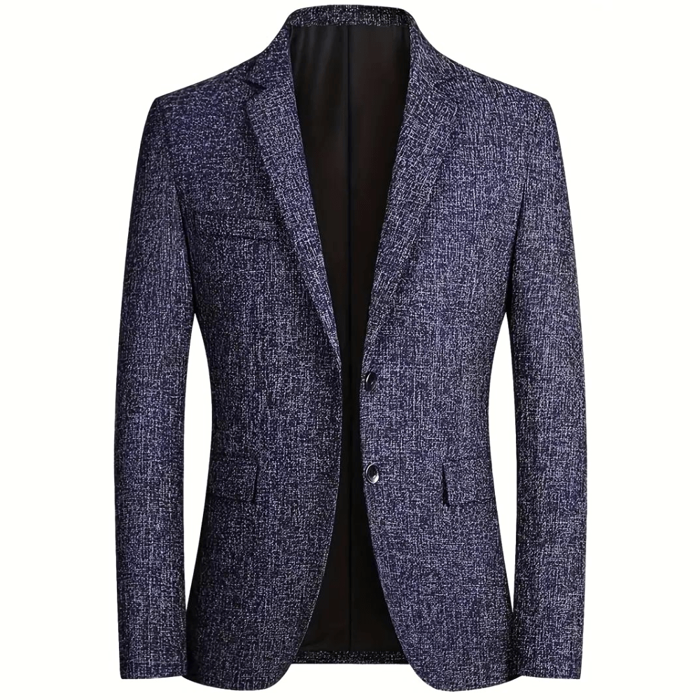 Levoire | Veste Classique Confortable Homme Bleu marine