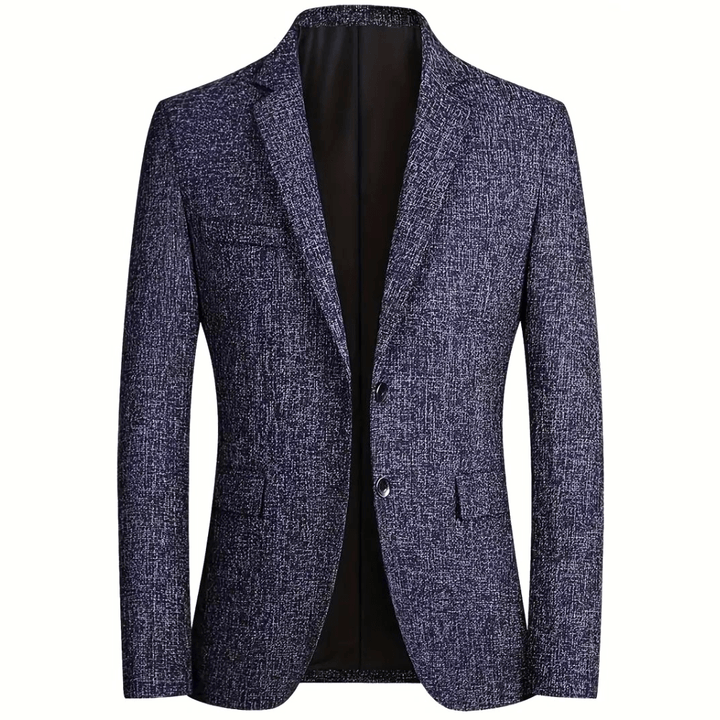 Levoire | Veste Classique Confortable Homme Bleu marine