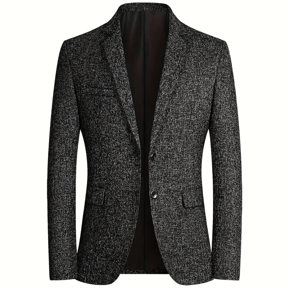 Levoire | Veste Classique Confortable Homme Noir