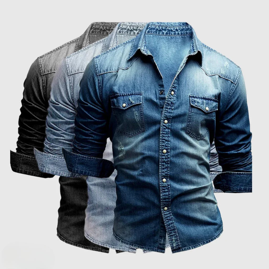 Levoire | RETRO DENIM SWEATSHIRT