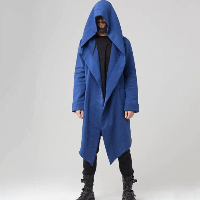 Levoire | Trench-coat Veste Homme Édition Limitée Veste Avec Capuche Imperméable Bleu