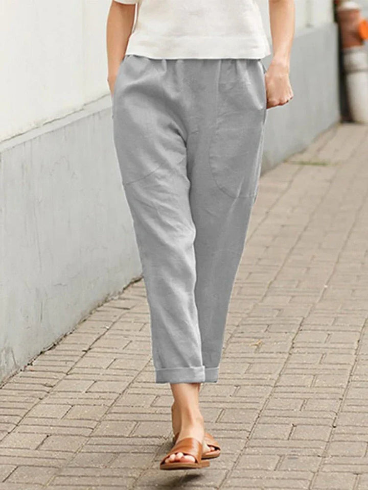 Levoire | Super Décontracté, Pantalon Élégant Gris