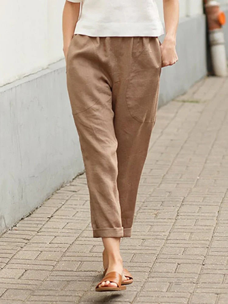 Levoire | Super Décontracté, Pantalon Élégant Khaki