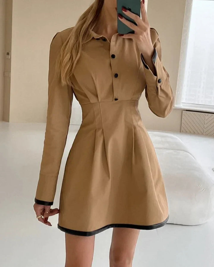 Levoire | Robe Confortable Avec Manches Longues