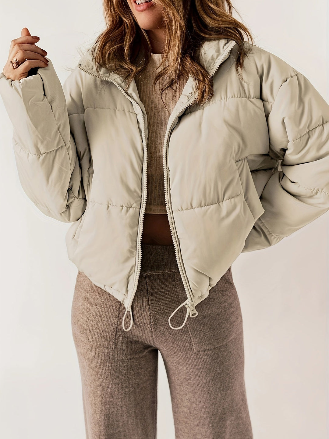 Levoire | Manteau Bouclé Chic Et Chaud