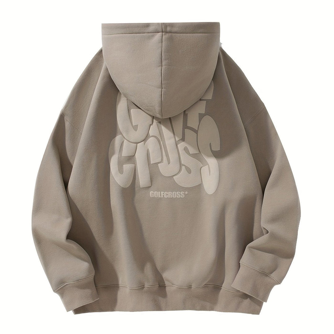 Levoire | Sweat À Capuche Homme De Style Kattyyli Avec Capuche Et Poche Kangourou Khaki