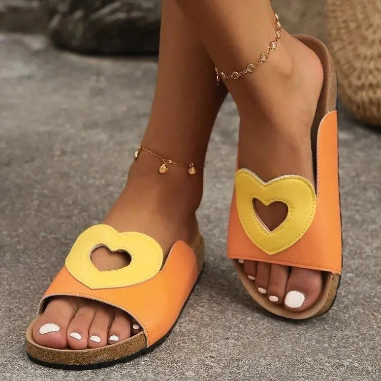 Levoire | Sandales Love avec design en forme de cœur