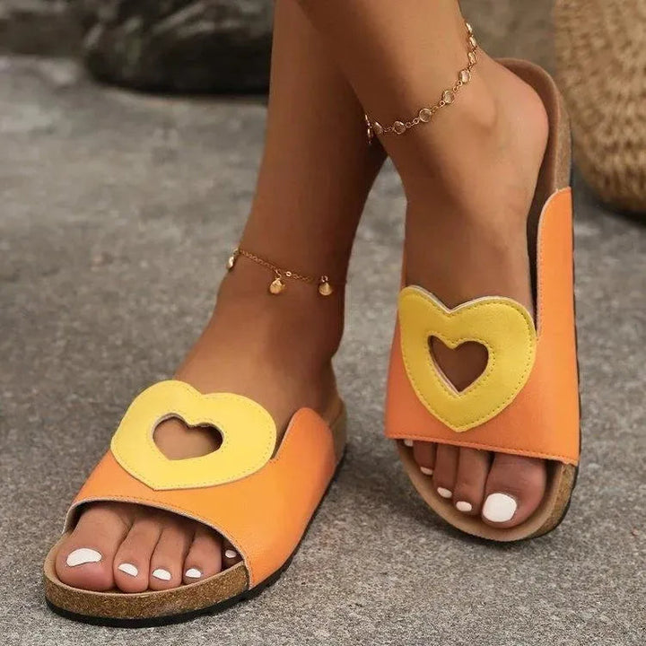 Levoire | Sandales Love avec design en forme de cœur