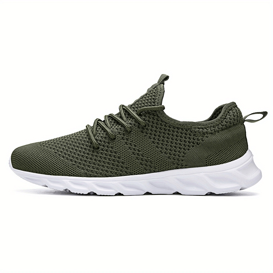 Levoire | Légers, Respirants Chaussures De Course Pour Hommes Avec Antidérapant Olive vert 1 EU49