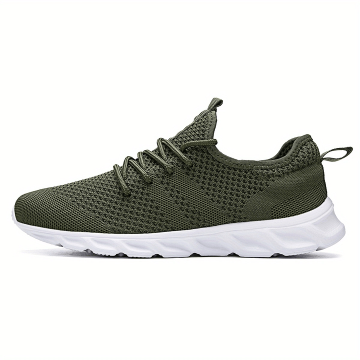 Levoire | Légers, Respirants Chaussures De Course Pour Hommes Avec Antidérapant Olive vert 1 EU49