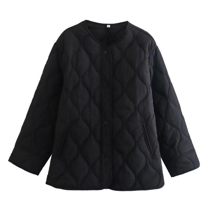 Levoire | Manteau En Coton Plus Long Noir