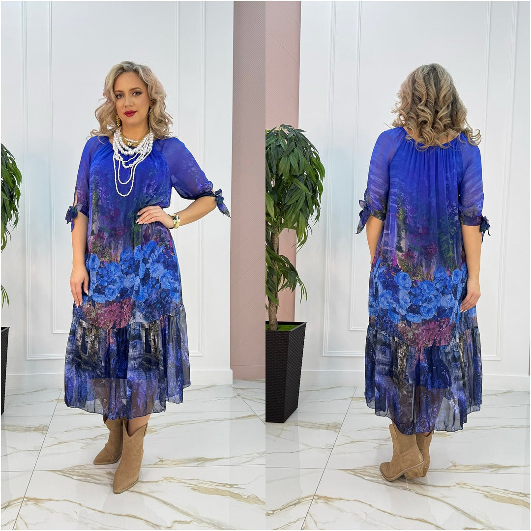Levoire | Veste Chaude Femme Elegante Bleu