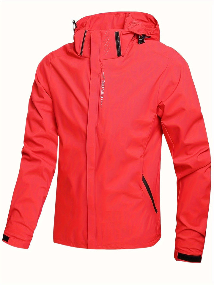 Levoire | Veste À Capuche À Manches Longues Coupe-Vent Avec Poches Rot