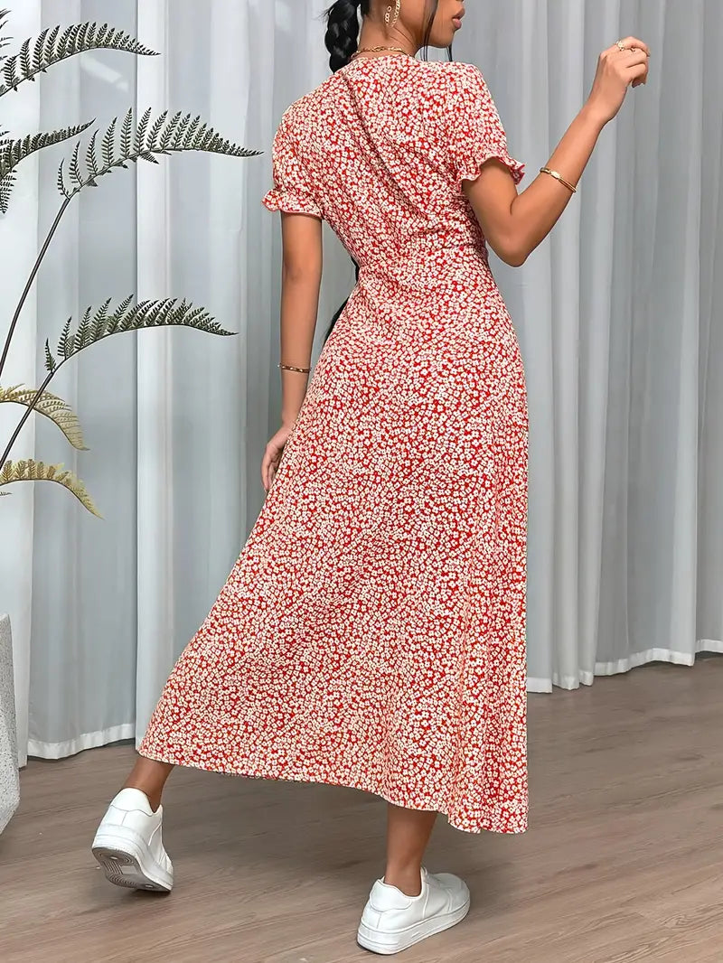 Levoire | Robe À Manches Courtes Polyvalente Pour Le Printemps Et L'Été