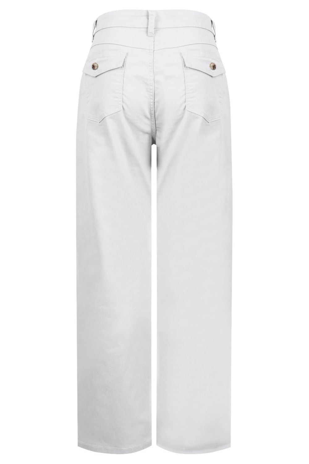 Levoire | Jean Taille Haute Avec Poches Classiques, Élégant Et Polyvalent