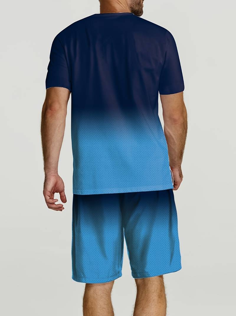 Levoire | T-Shirt À Manches Courtes Avec Col Rond Et Shorts