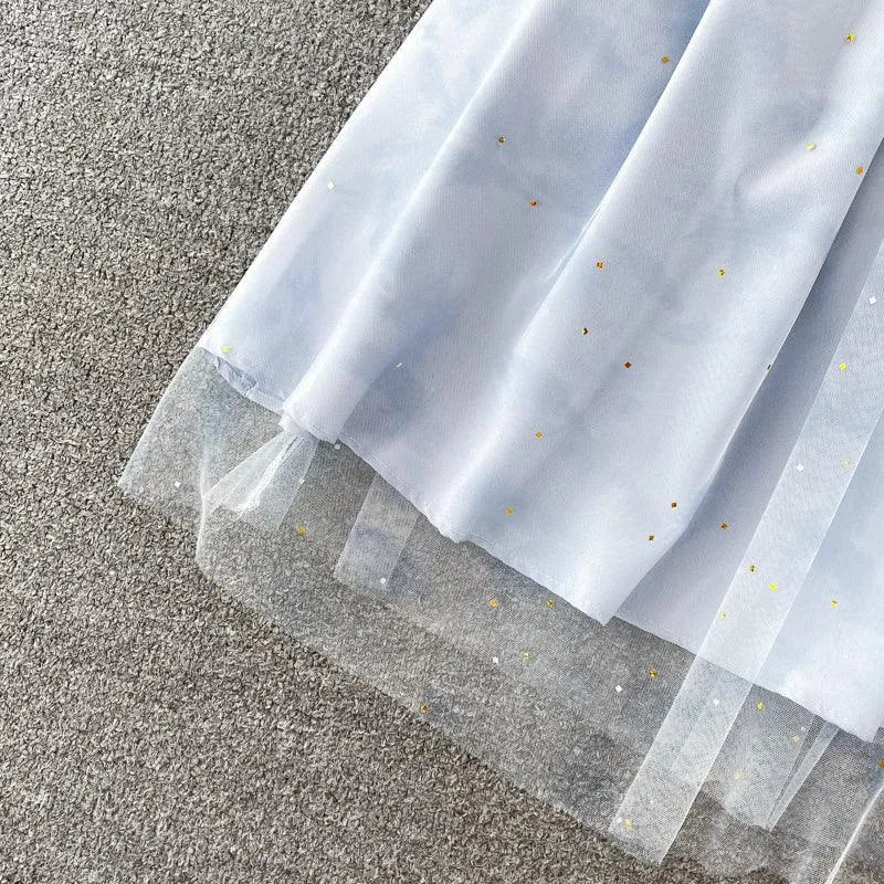 Levoire | Robe Rétro Française Bleue