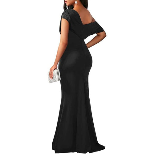 Levoire | Robe Longue À Col Haut Élégante
