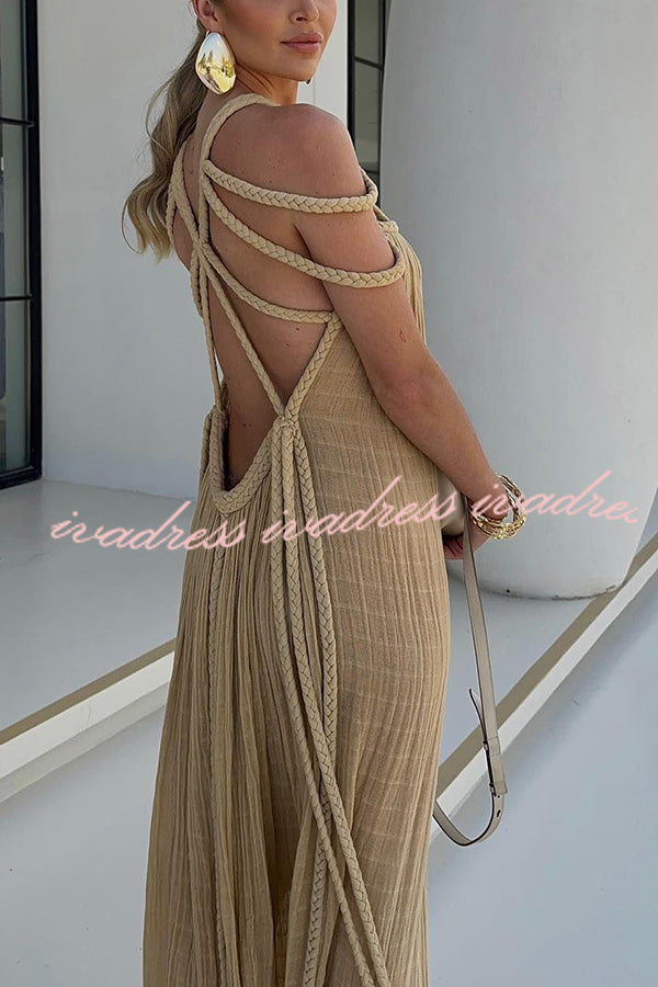 Levoire | Fließendes Maxikleid Fr T
