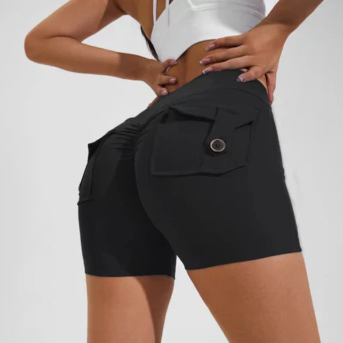 Levoire | Shorts Taille Haute Et Effet Push-Up Noir
