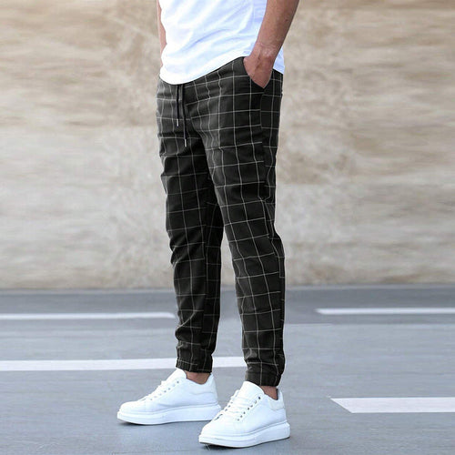 Levoire | Pantalon À Carreaux Élégant