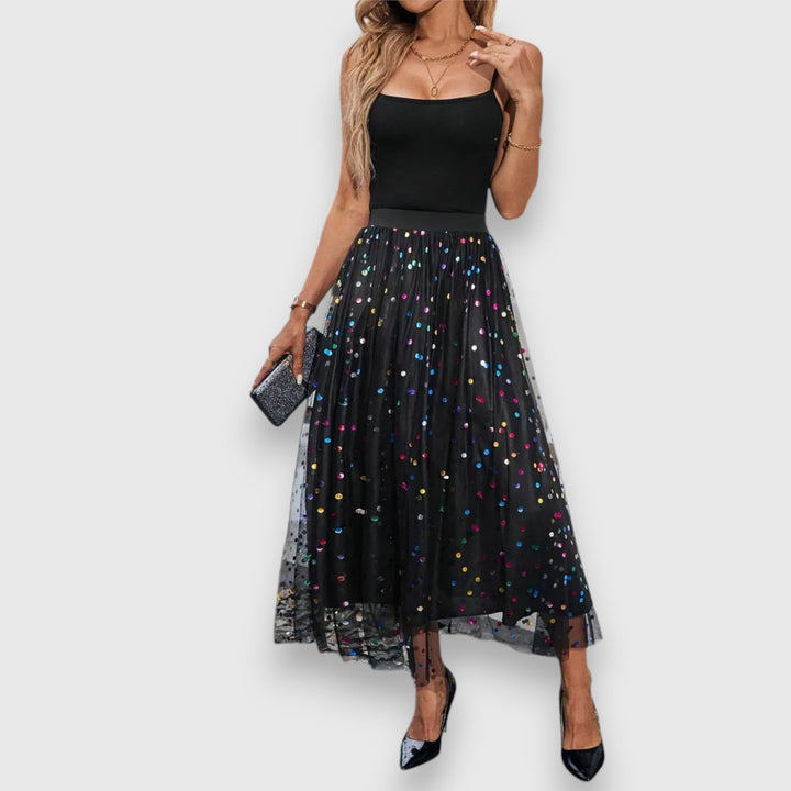 Levoire | Bunter Polka Dot Jupe