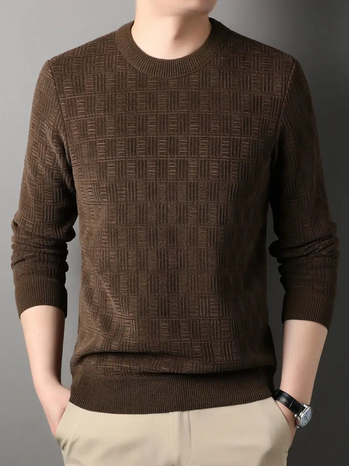 Levoire | Sweat-Shirt De Luxe Élégant Avec Col Rond Pour Hommes